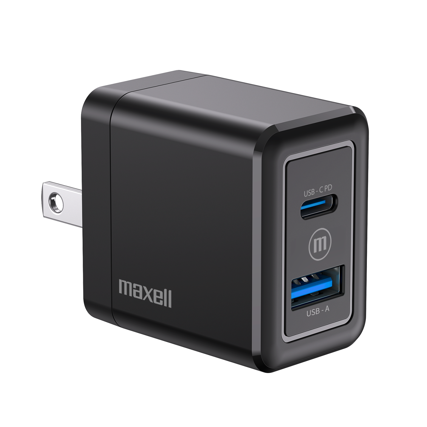 ADAPTADOR PARA CELULAR MAXELL PDC-30 DOS PUERTOS (1 TIPO C + 1 USB-A) 30W