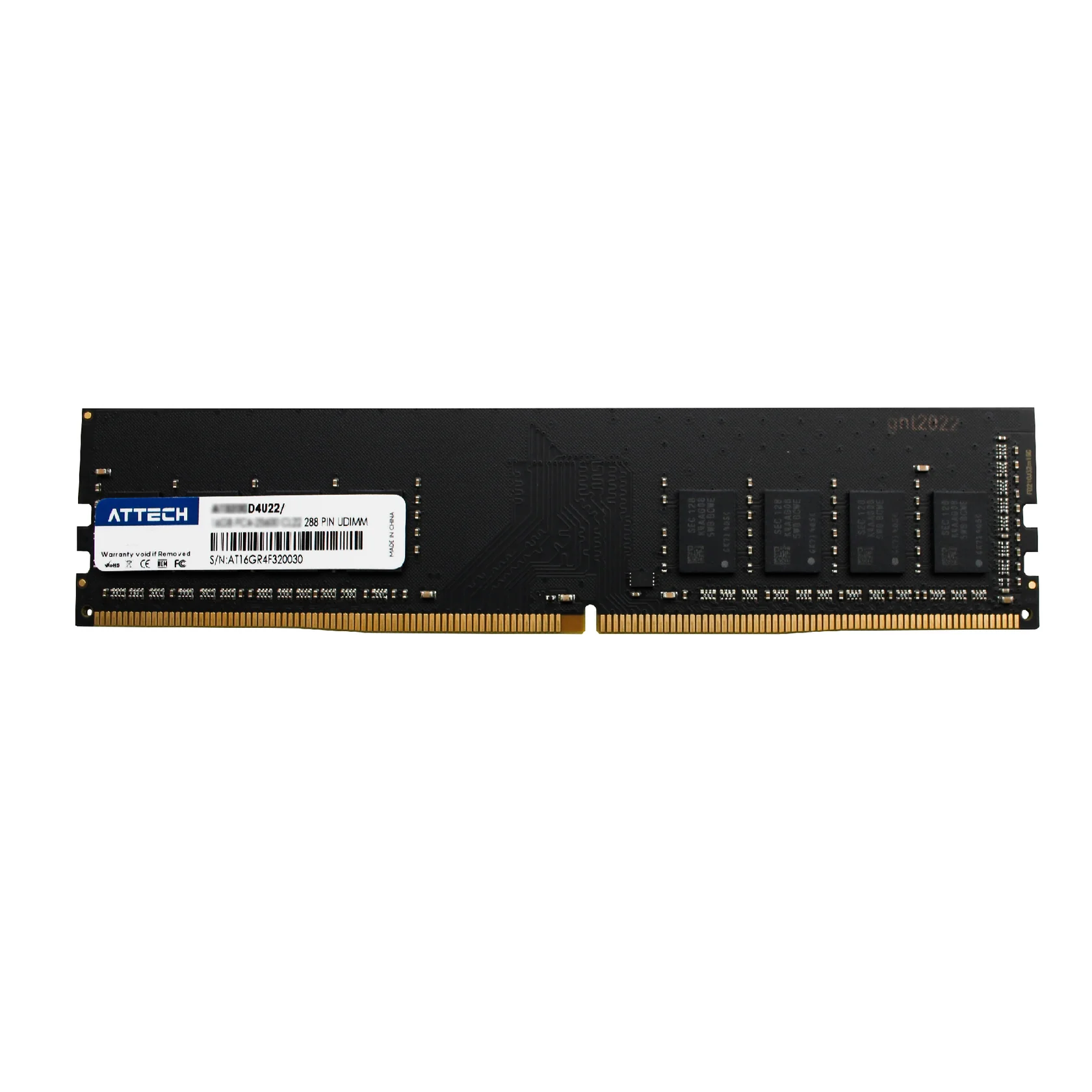 Memoria RAM ATTECH 16 GB DDR4 3200 MHz para PC