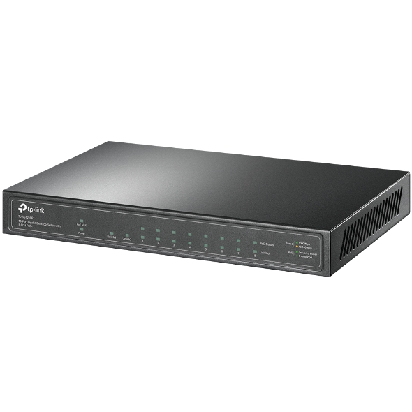 SWICTH 10-PORT GIGABIT 10/100/1000MBPS DESKTOP POE+ TP-LINK TL-SG1210P