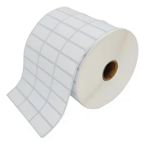 Rollo etiquetas adhesivas 32×15 mm para impresora 12,500 und Rollo etiquetas adhesivas 32×15 mm para impresora 12,500 und