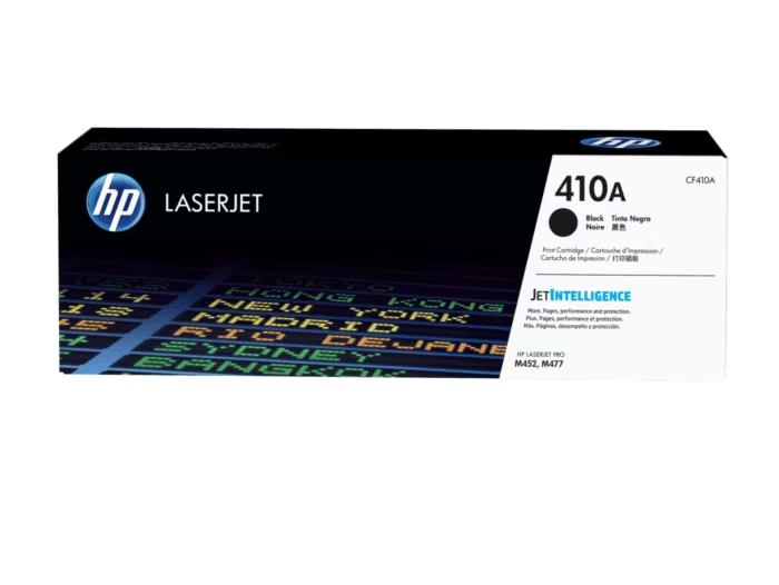 Tóner HP 410A CF410A Negro Original 2300 Páginas Precisas
