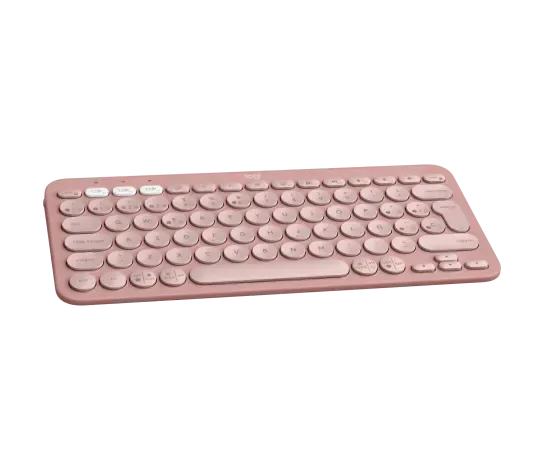 TECLADO BLUETOOTH LOGITECH PEBBLE KEYS 2 K380S ROSADO