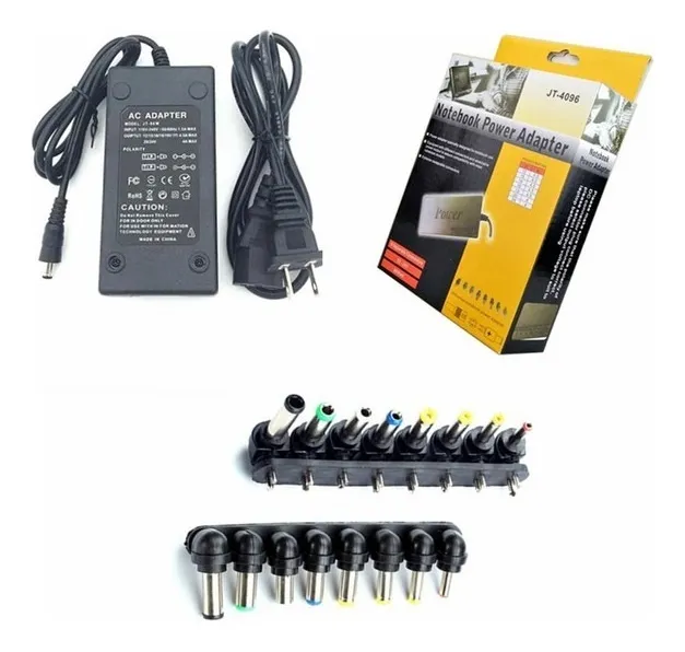 CARGADOR UNIVERSAL MÚLTIPLES PUNTAS 96W 12-24V - 4A 4.5A