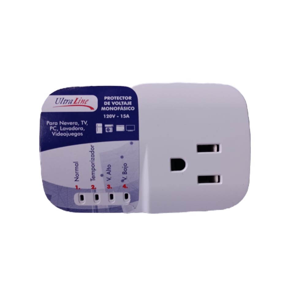 Protector Ultraline Mini 110‑120 V 15 A para Electrodomésticos