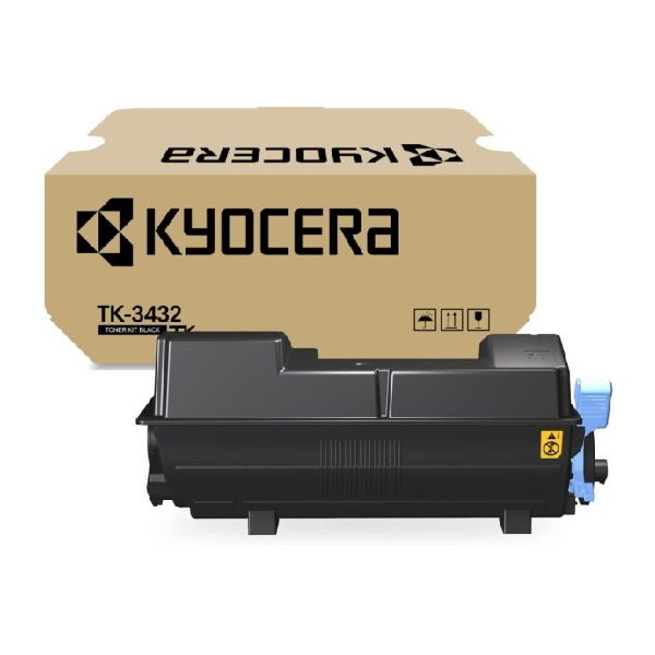 Cartucho Tóner Kyocera TK‑3432 Negro 21 000 páginas