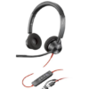 Diadema Poly Blackwire 3320 USB-C/A Stereo Profesional