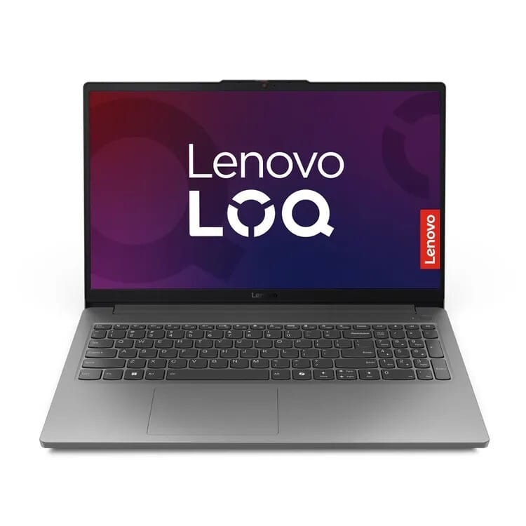 Portátil Gamer Lenovo LOQ 15IAX9E i5 12450HX RTX 3050 16GB 512GB M.2 FHD 15.6" Win 11 SL