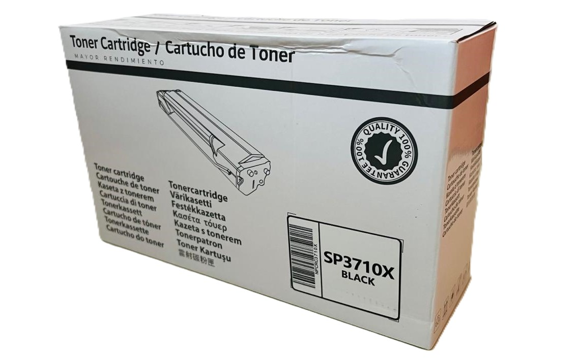 Tóner NewPrint Ricoh SP3710X Negro Compatible 7000P ISO
