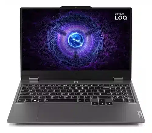 Portátil Gamer Lenovo LOQ 15IAX9E Core i5 ‑12450HX 8GB 512GB 15.6″ FHD RTX 3050 6GB Win 11 SL
