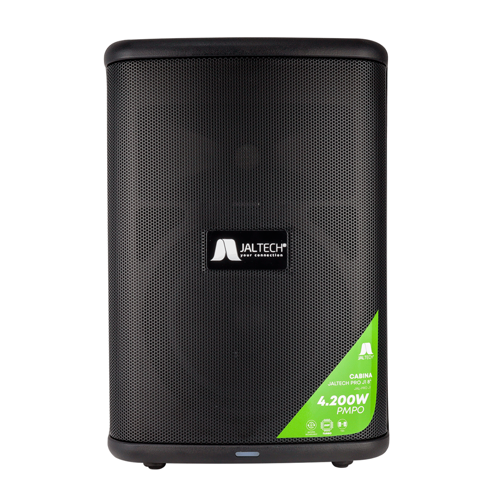 Parlante Cabina Bluetooth Jaltech Pro J1 8” (2400W) — Sonido Profesional Portátil