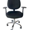 Silla de Oficina Easy CR-415 Negra — Ergonómica, Reclinable y Ajustable en Altura