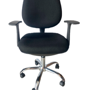 Silla de Oficina Easy CR-415 Negra — Ergonómica, Reclinable y Ajustable en Altura Silla de Oficina Easy CR-415 Negra — Ergonómica, Reclinable y Ajustable en Altura