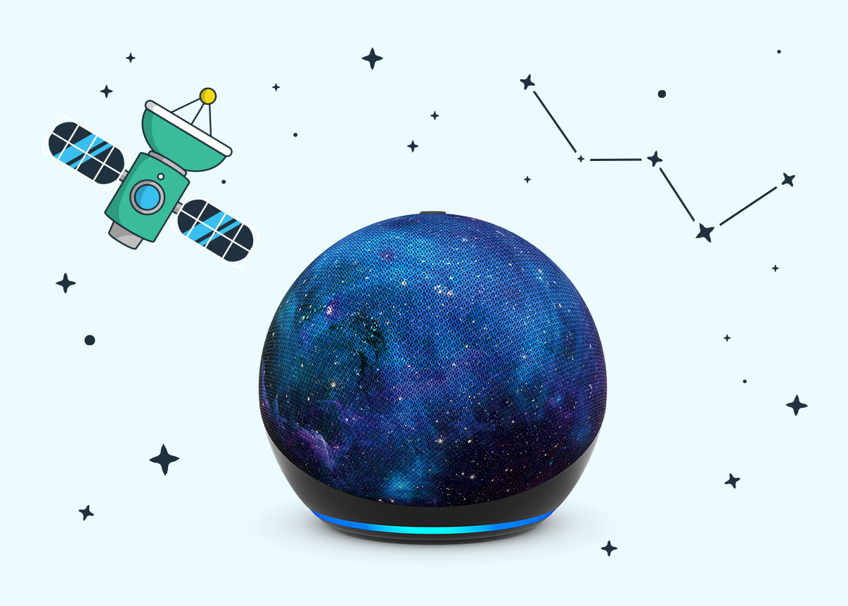 PARLANTE INTELIGENTE ALEXA ECHO DOT KIDS 5° GENERACION universo