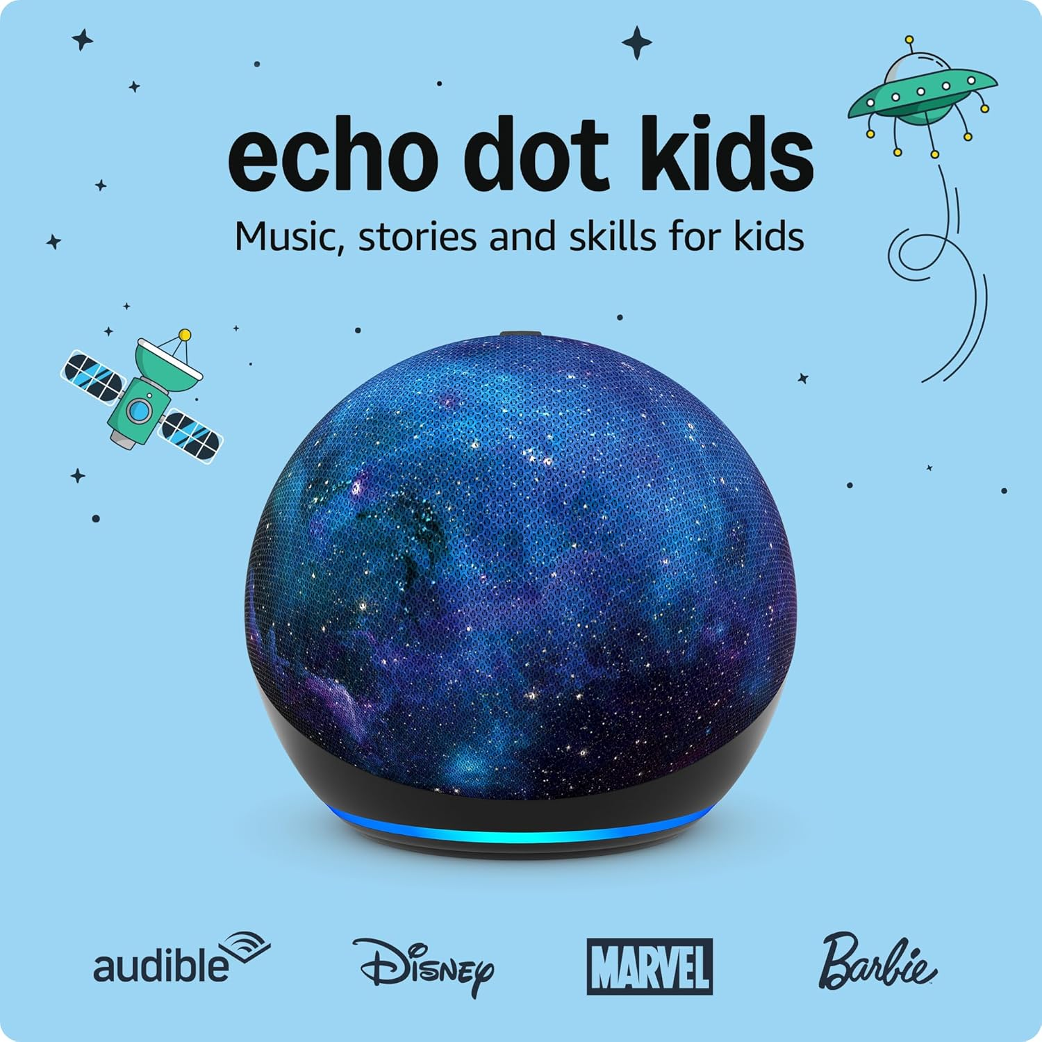 PARLANTE INTELIGENTE ALEXA ECHO DOT KIDS 5° GENERACION universo