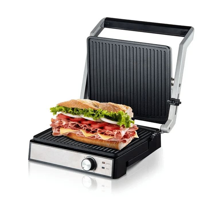 ASADOR GRILL KALLEY K-SG SUPERFICIE ANTIADHERENTE 1200W 180°