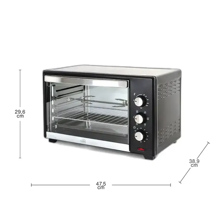 HORNO TOSTADOR KALLEY E26L2 26 LITROS