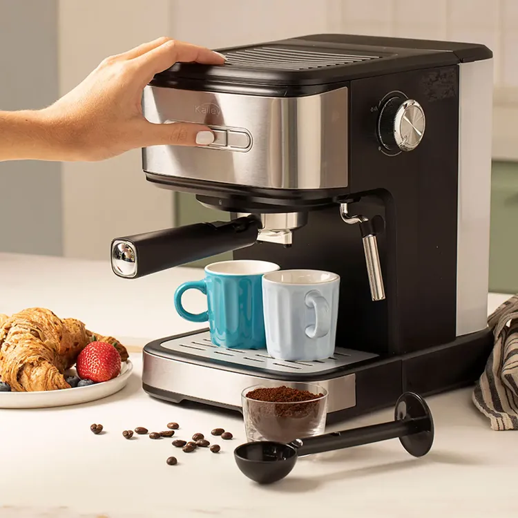 CAFETERA ESPRESSO KALLEY K-EX 1.6 LITROS