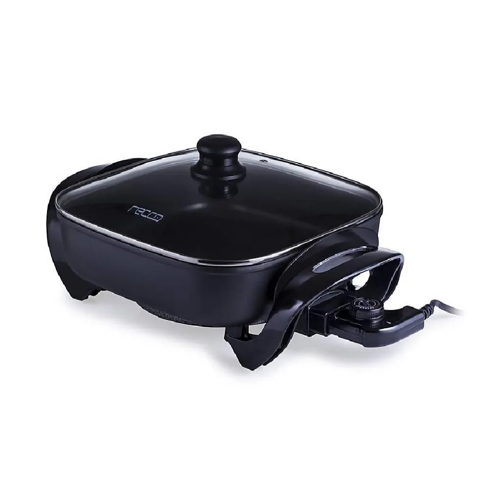 Sartén Eléctrico Recco RSEL-XDE-3030 1500W, 30 cm, Antiadherente Sartén Eléctrico Recco RSEL-XDE-3030 1500W, 30 cm, Antiadherente