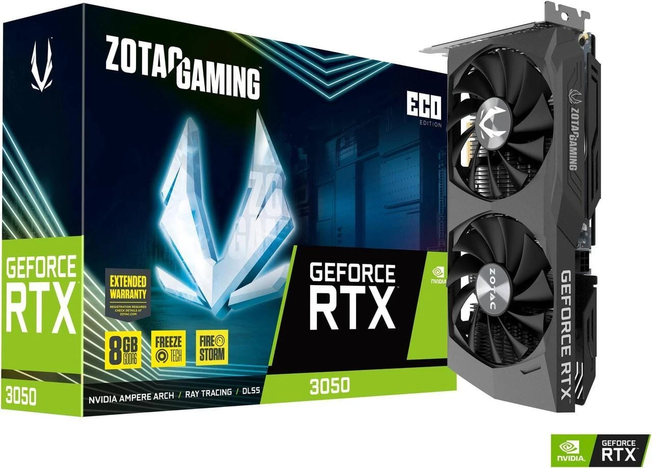Tarjeta de Video Zotac Gaming GeForce RTX 3050 8GB GDDR6