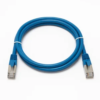 Patch Cord Powest Cat 6A Azul 2 Metros (7FT) Velocidad 10 Gbps UTP