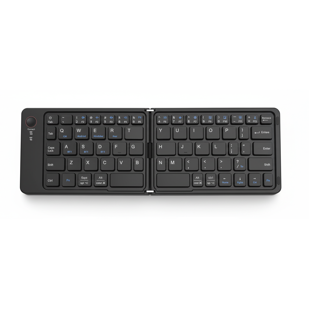 Mini Teclado Bluetooth HB-028 Inalámbrico, Recargable Celulares, Tablets y Smart TV