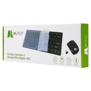 Combo Teclado y Mouse Inalámbrico Mini K03 Negro 