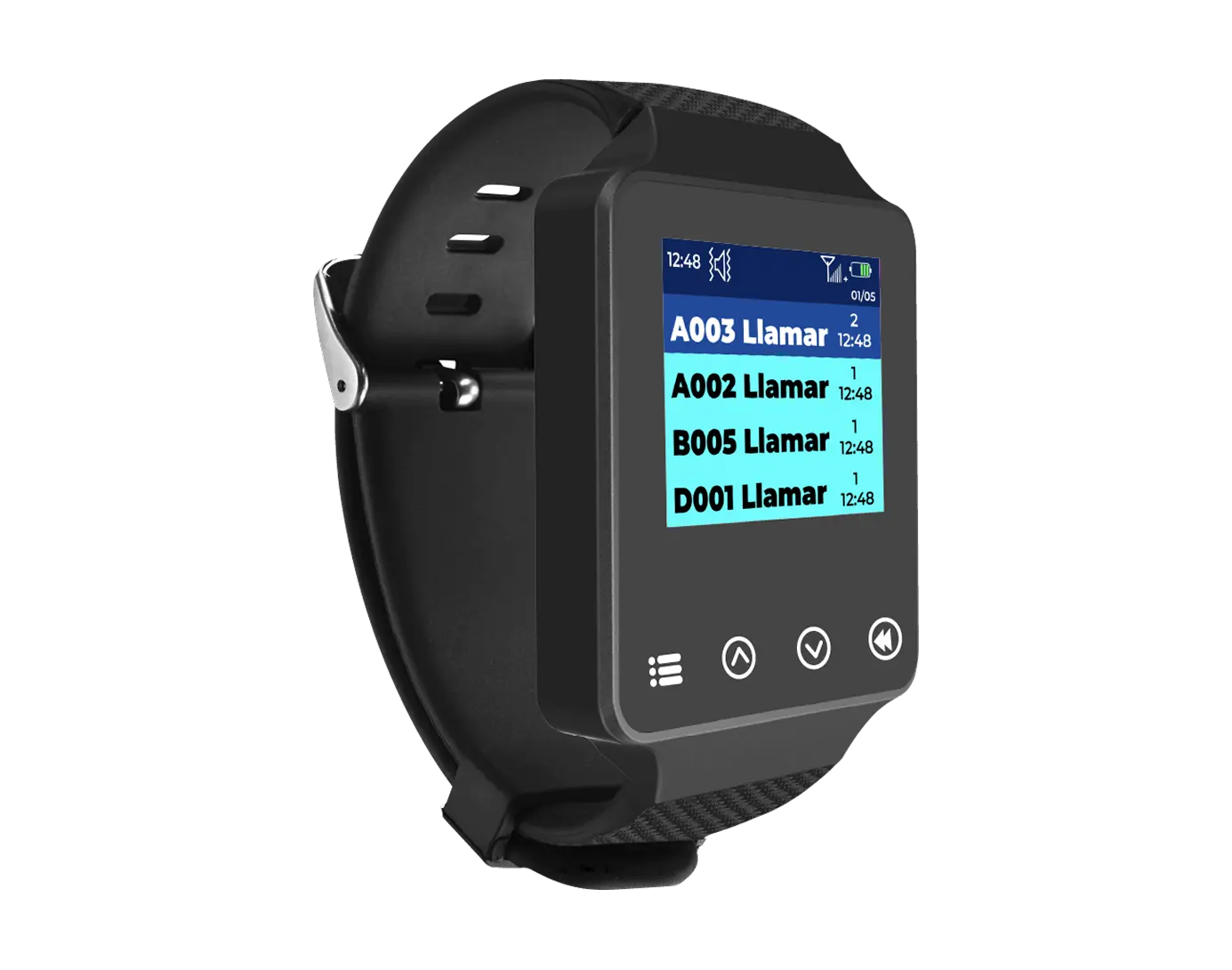 Reloj Receptor de Llamadas Inalámbrico  Llamado de Servicio