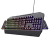 Teclado Gamer Trust GXT 836 Evocx USB Rainbow, Antighosting y Ergonómico