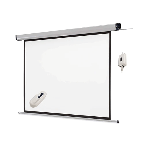 Telón Eléctrico para Pared Lulova 3.04×2.28 m 4:3 Motor y Control