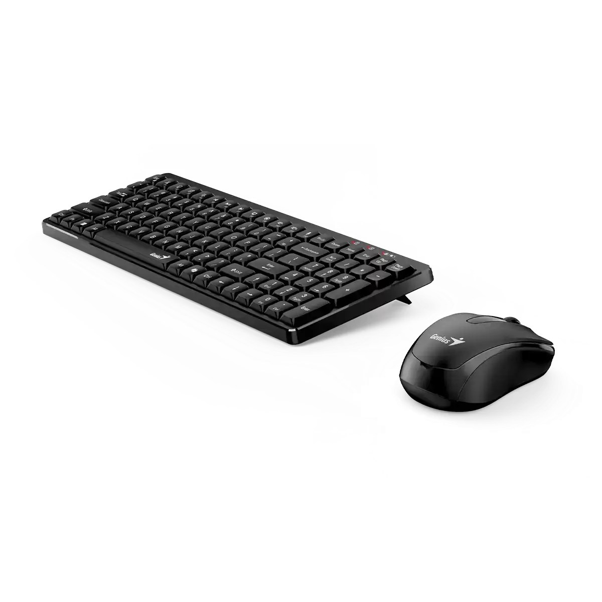 COMBO TECLADO MOUSE ALAMBRICO USB GENIUS LUXEMATE Q8100 NEGRO