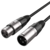 Cable para Micrófono XLR Canon Macho-Hembra 3 Metros Profesional