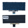 Teclado para Portátil HP 14-DW Retroiluminado Azul (Ref. 6207)
