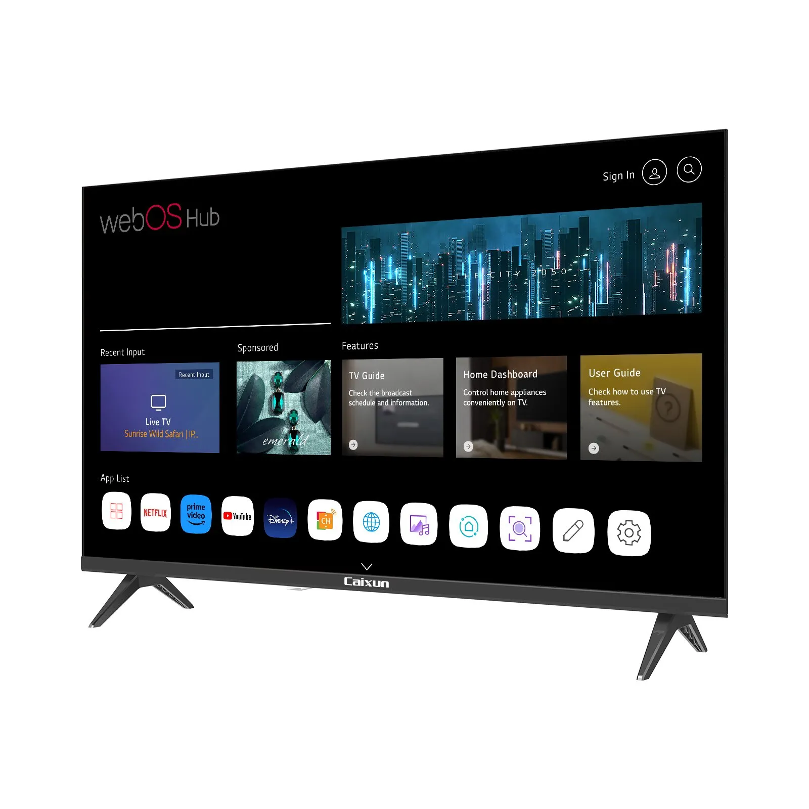 TELEVISOR CAIXUN C32VAHW HD SMART DE 32"