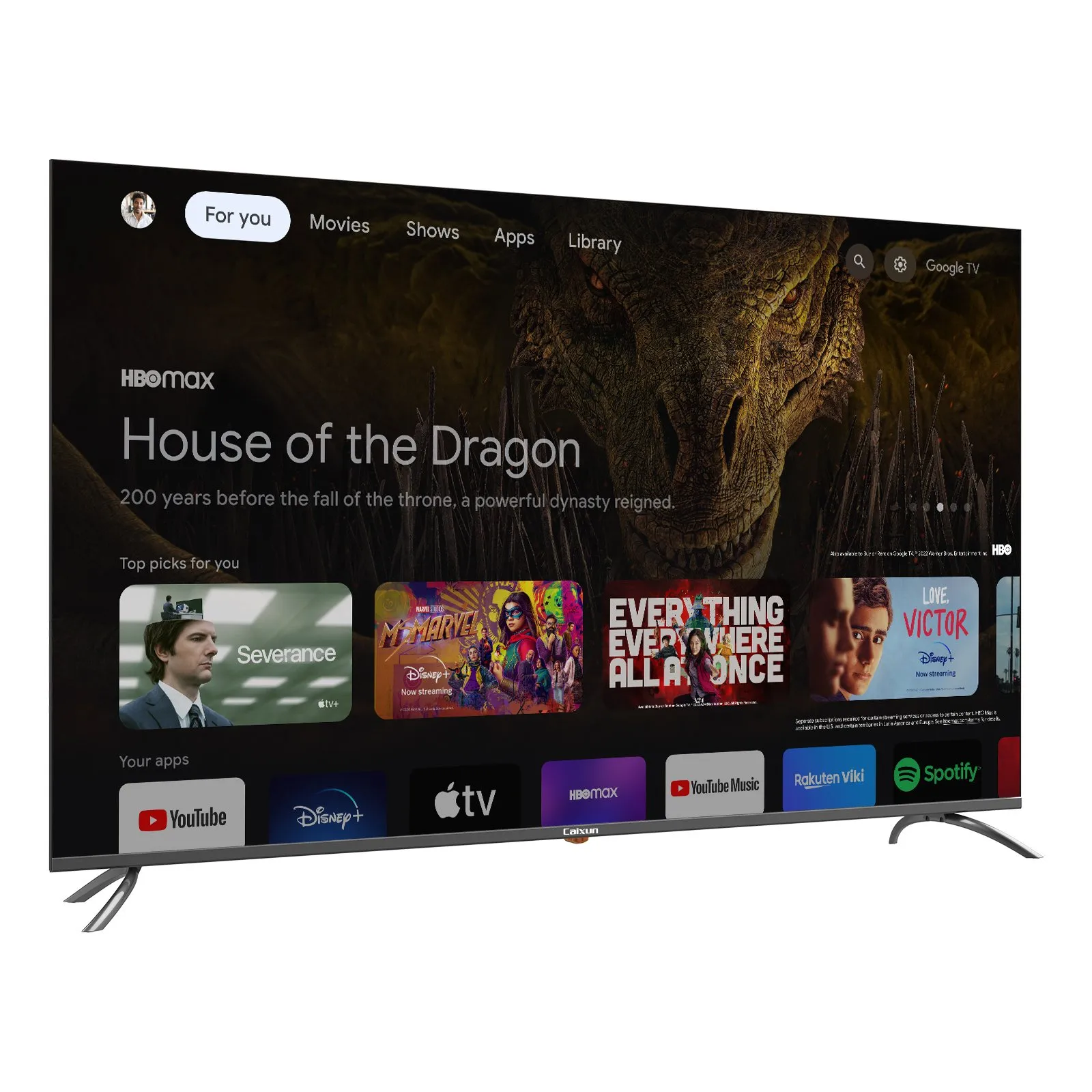 TELEVISOR CAIXUN C50VAUG ULTRA HD DE 50" 4K