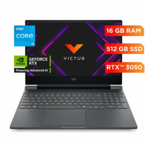 Portátil Gamer HP Victus 15-fa2014la Core i5-13420H RTX 3050 6GB 16GB SSD 512GB 15.6" Win11 SL