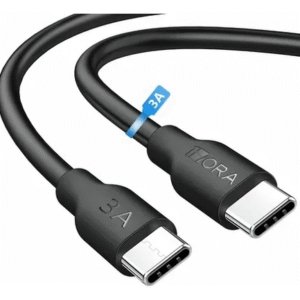 Cable USB-C a USB-C 1Hora CAB252 1 m 3A – Carga y Datos