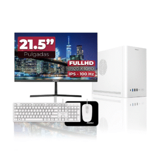 Computador Janus Core i7-12700 4.9GHz 16GB DDR4 3200MHz SSD 512GB NVMe + Monitor 21.45” 100Hz Full HD Computador Janus Core i7-12700 4.9GHz 16GB DDR4 3200MHz SSD 512GB NVMe + Monitor 21.45” 100Hz Full HD