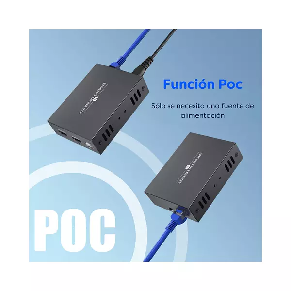 EXTENDER HDMI + USB 120M KVM HDTV