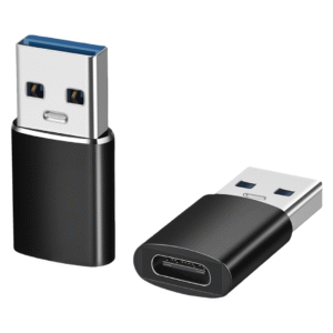 Conector Unión USB Macho a USB Tipo C Hembra 6A Carga Rápida Conector Unión USB Macho a USB Tipo C Hembra 6A Carga Rápida