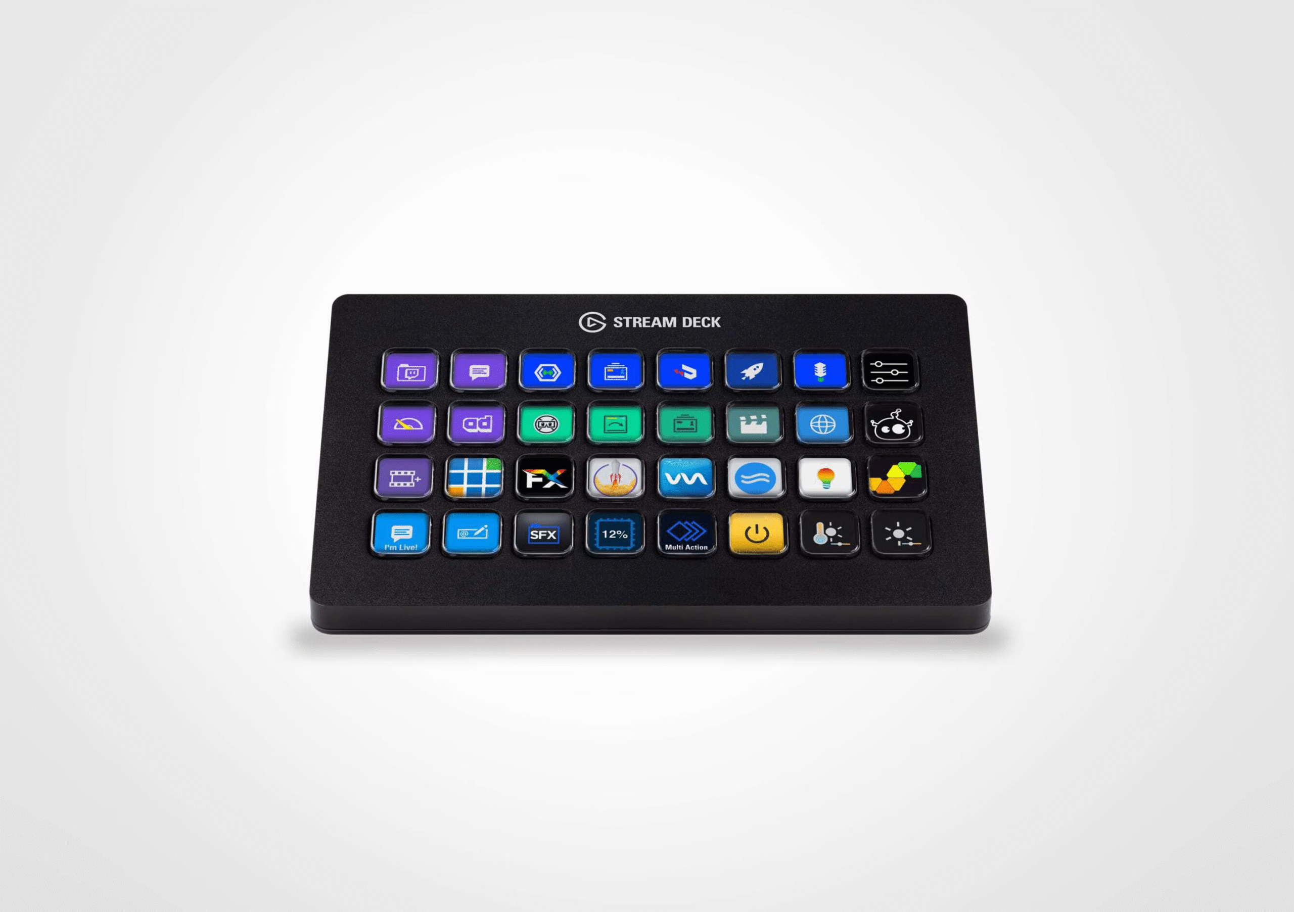Controlador Elgato Stream Deck XL 32 Teclas LCD 8x4 para Streaming y Producción