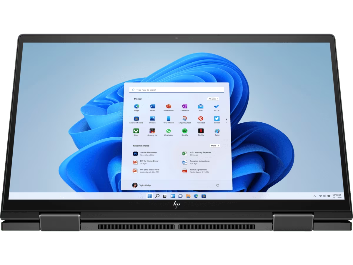 PORTATIL HP CORPORATIVO ENVY X360 CONVERTIBLE AMD RYZEN 5 4500U 16GB SSD 256GB 15″ LICENCIA WINDOWS 11 PRO CON LECTRO DE HUELLA TOUCH – OPEN BOX