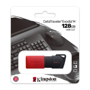 Memoria USB 128GB Kingston DataTraveler Exodia M DTXM USB 3.2