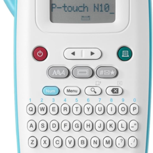 Rotuladora Portátil Brother PT-N10 Etiquetadora de Mano QWERTY para Cinta Btag 12 mm