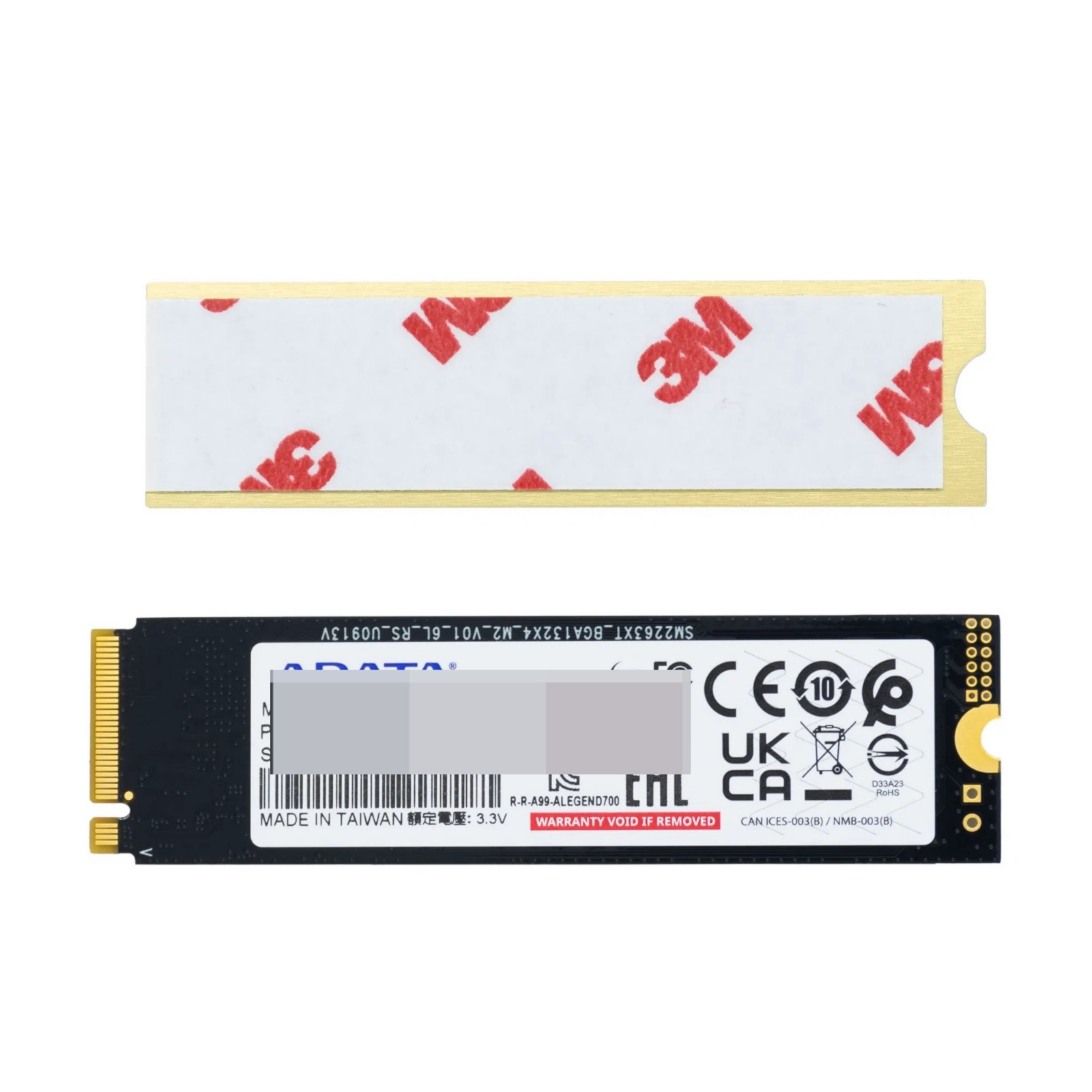 Disco Estado Sólido M.2 512GB PCIe Open Box NVMe 2280