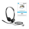 Diadema con Micrófono HP 150 7N551LA Plug 3.5 mm Stereo Headset