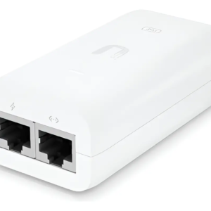Adaptador de Corriente PoE Ubiquiti 48V 0.32A 15.36W U-POE-AF 802.3af Gigabit