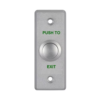 Botón de Apertura Metálico Exit DS-K7P02 para Control de Acceso