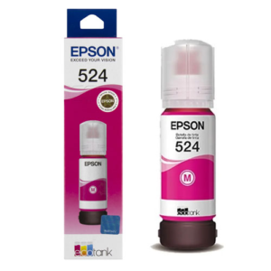 Tinta Epson 524 Magenta 70ml Original T524320-AL EcoTank