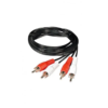 Cable RCA 2x2 1 Metro Audio Estéreo Macho a Macho