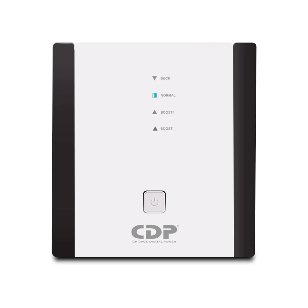 Regulador de Voltaje CDP R-AVR2408 2400VA 1200W 120V 8 Tomas AVR Protección Profesional